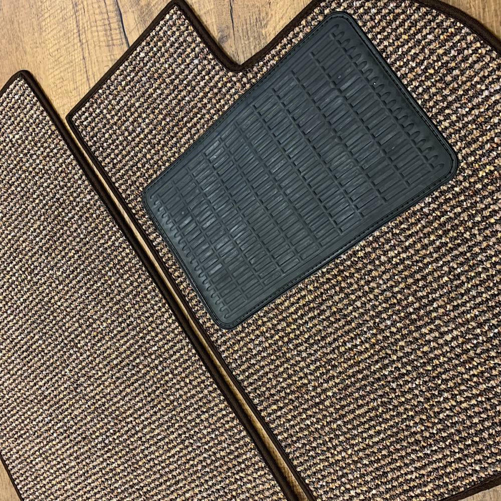 Classic Mini Houndstooth 4 Piece Over Mat Set - Madmatz